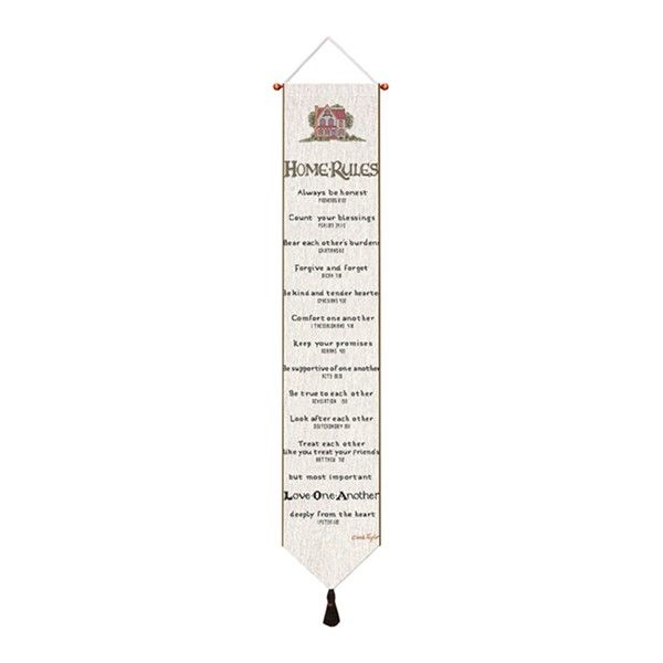 Home Rules Tapestry
