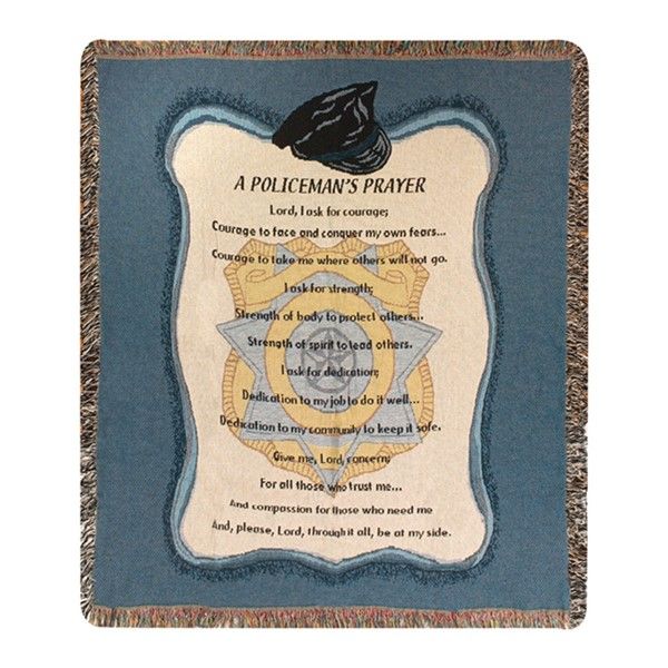 Policeman&#39;s Prayer Blanket