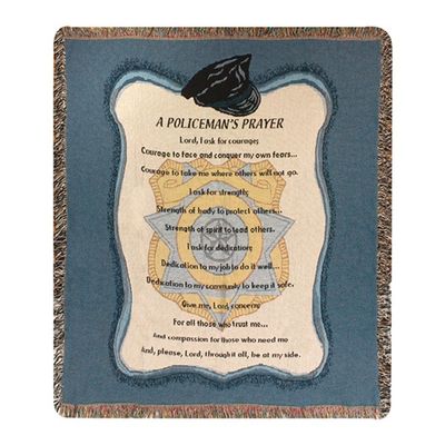 Policeman&#39;s Prayer Blanket