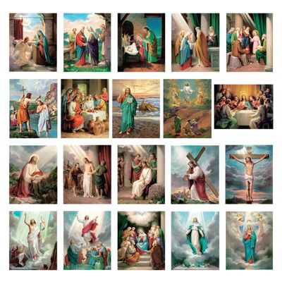 20 Mysteries of the Rosary Card Set