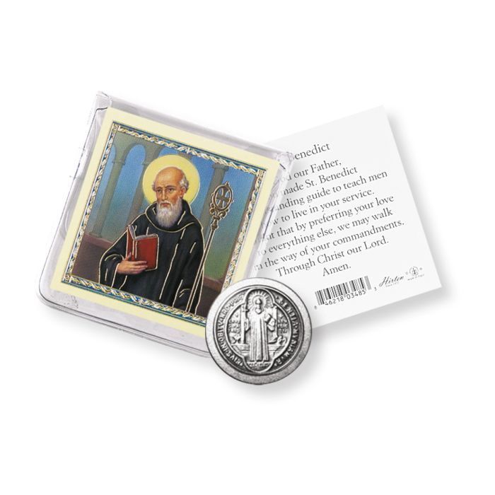 St. Benedict Coin in Pouch