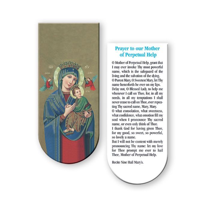 Our Lady of Perpetual Help Magnetic Bookmark