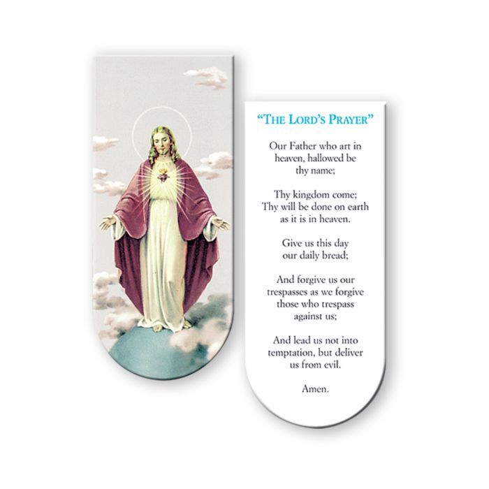 The Lord&#39;s Prayer Magnetic Bookmark