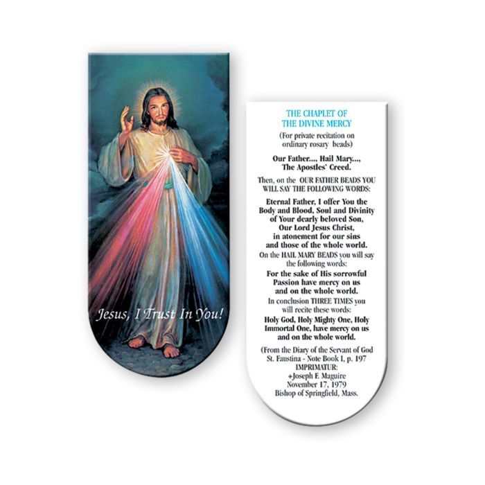 Chaplet of the Divine Mercy Magnetic Bookmark