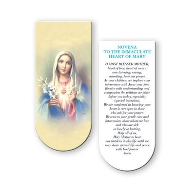 Immaculate Heart of Mary Magnetic Bookmark