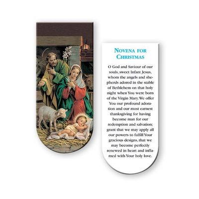 Novena for Christmas Magnetic Bookmark