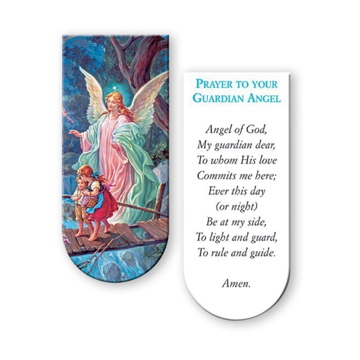 Guardian Angel Magnetic Bookmark