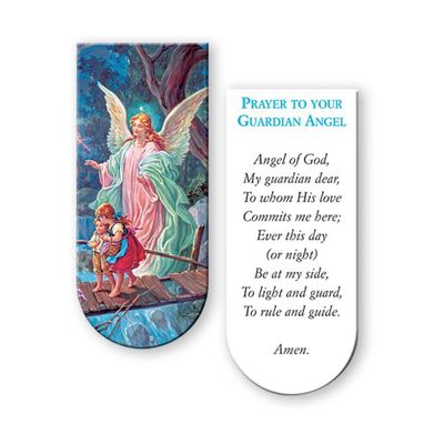 Guardian Angel Magnetic Bookmark