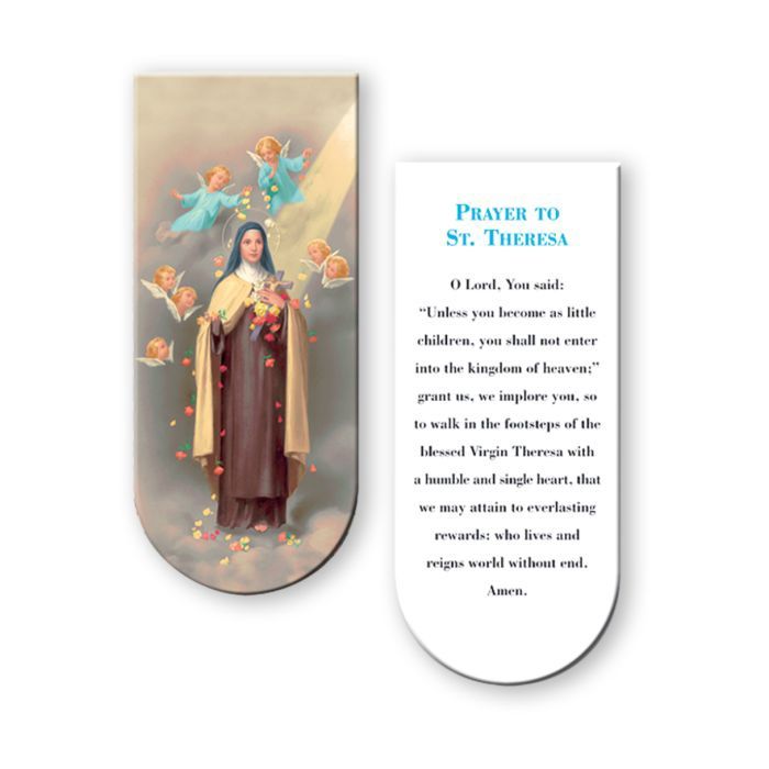 Saint Theresa Magnetic Bookmark