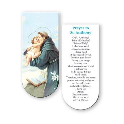 Saint Anthony Magnetic Bookmark