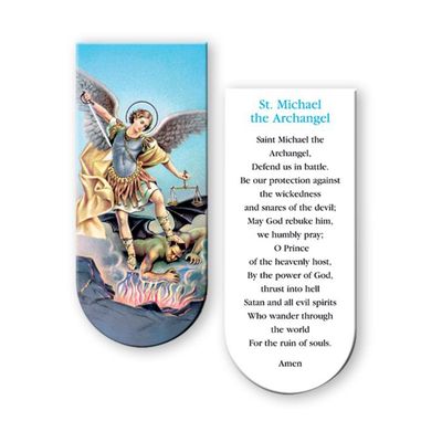 Saint Michael the Archangel Magnetic Bookmark