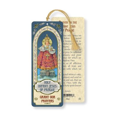 Infant of Prague Laminated Bookmark