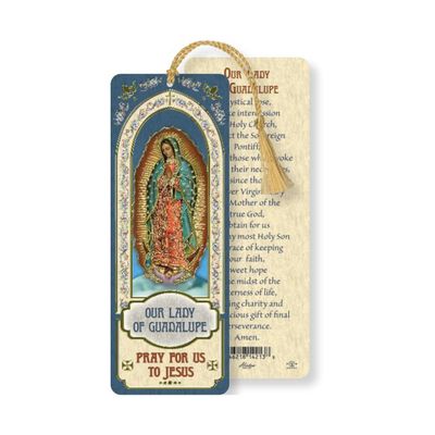 Our Lady of Guadalupe Laminated Bookmark