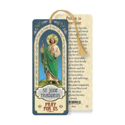 Saint Jude Laminated Bookmark