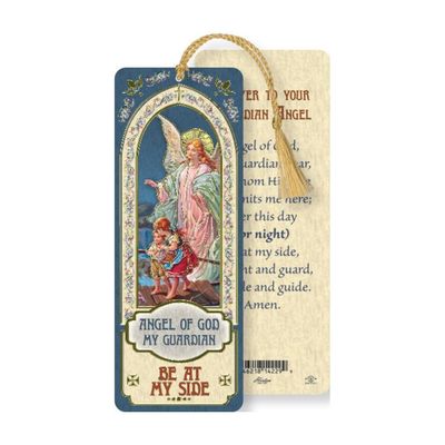 Guardian Angel Laminated Bookmark