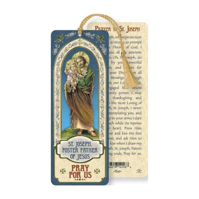 Saint Joseph Laminated Bookmark