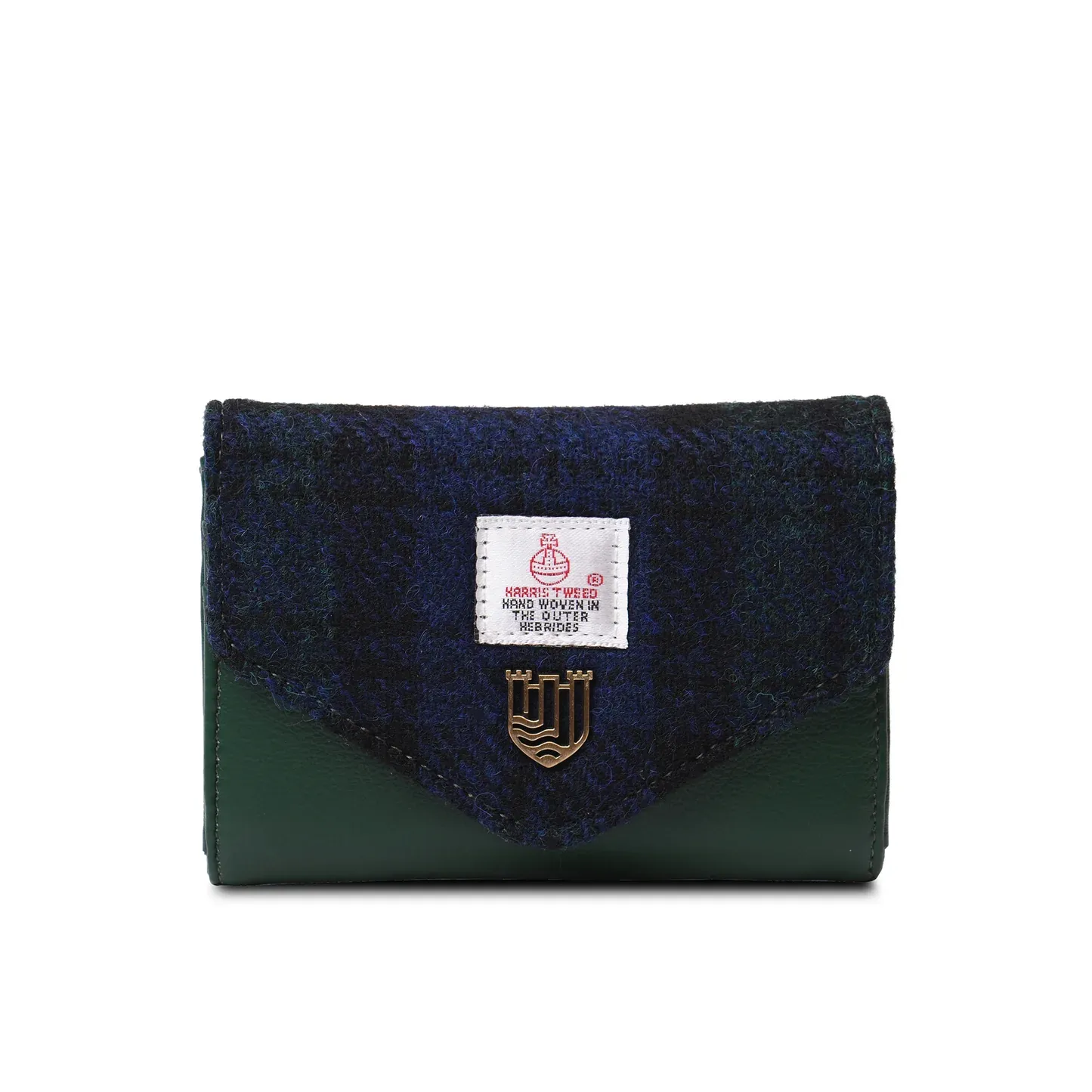 Harris Tweed® Small Clasp Purse- Black Watch Tartan