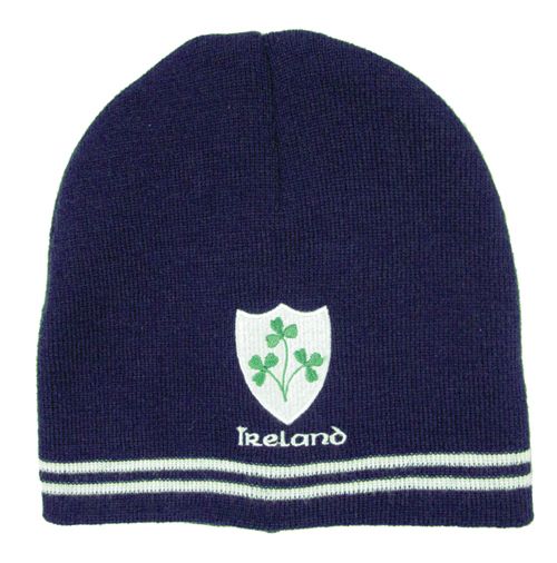 Shamrock Navy Ski Hat