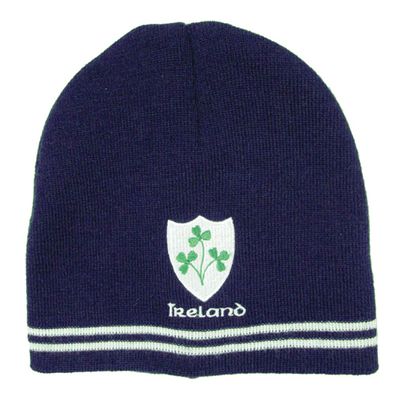 Shamrock Navy Ski Hat