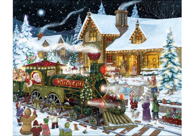Jigsaw Puzzle- Santa&#39;s Express