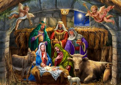 Jigsaw Puzzle- In the Manger