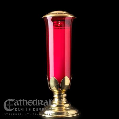 Brass 8-Day Tulip Style Stand