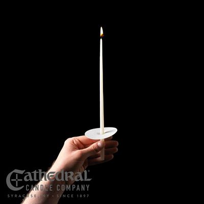 Congregational Tapers 51% Beeswax 11&quot;- Box of 100