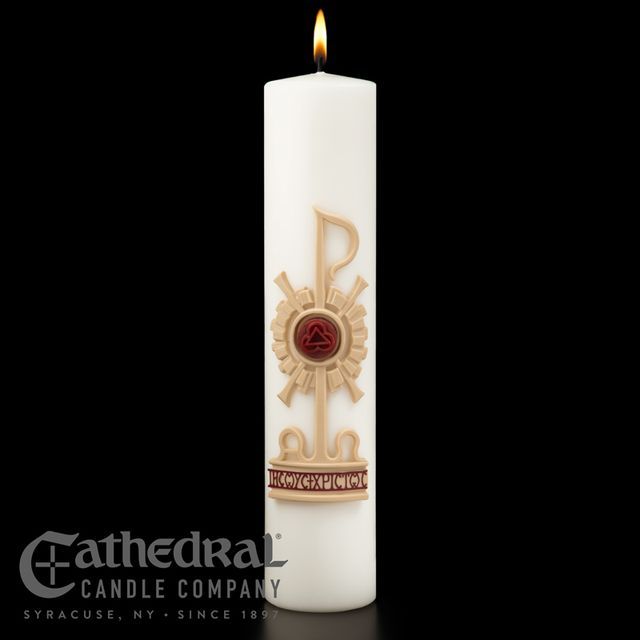 Holy Trinity Christ Candle