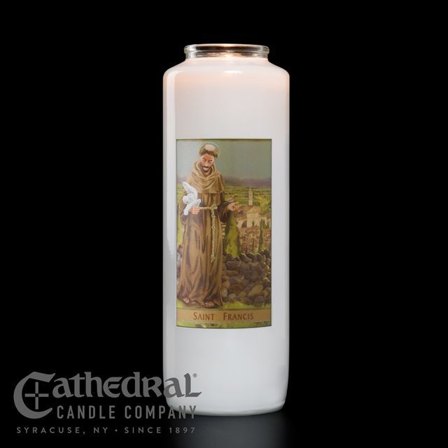 St. Francis 6-Day Candle