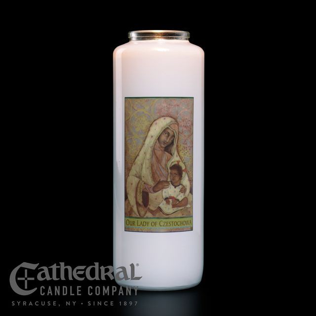Our Lady of Czestochowa 6-Day Candle