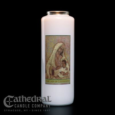 Our Lady of Czestochowa 6-Day Candle