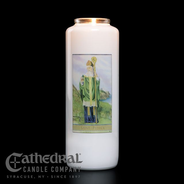 St. Patrick 6-Day Candle