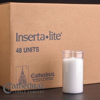3-Day Clear Inserta-Lite Candle, One Candle