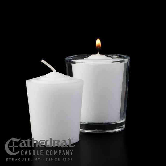 15-Hour Tapered Votive, One Candle