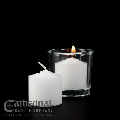 8-Hour Straight Side Votive, One Candle