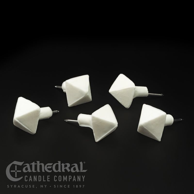 Box of 5 White Nails