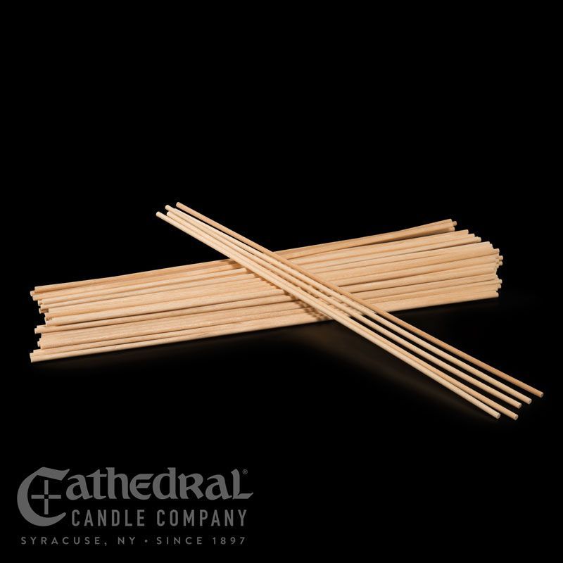 Wood Lighting Tapers (thick 1/8&quot; x 12&quot;)- 500pcs