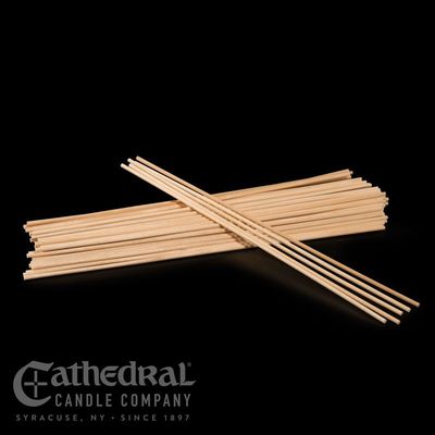 Wood Lighting Tapers (thick 1/8&quot; x 12&quot;)- 500pcs