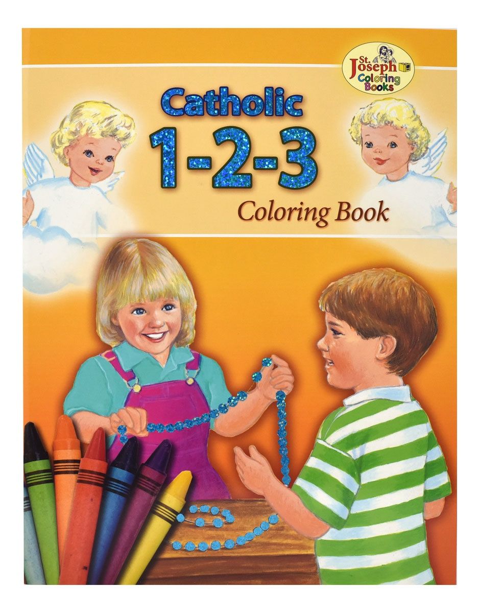 Catholic 1, 2, 3 Coloring Book