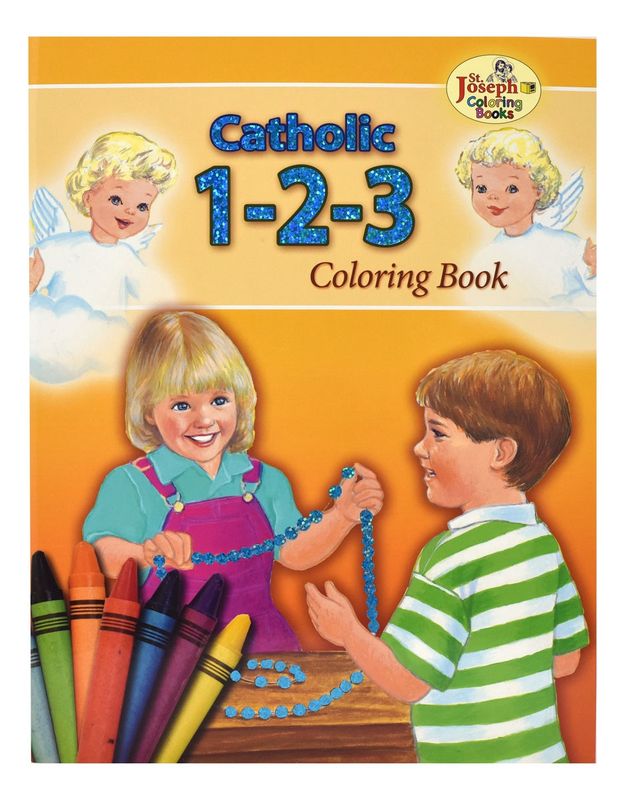 Catholic 1, 2, 3 Coloring Book