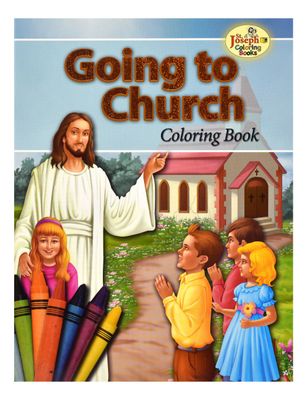 Going to Church Coloring Book