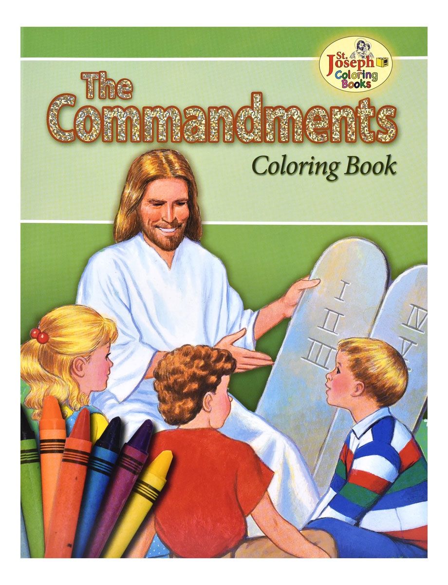The Commandments Coloring Book
