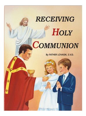 Receiving Holy Communion Children&#39;s Book