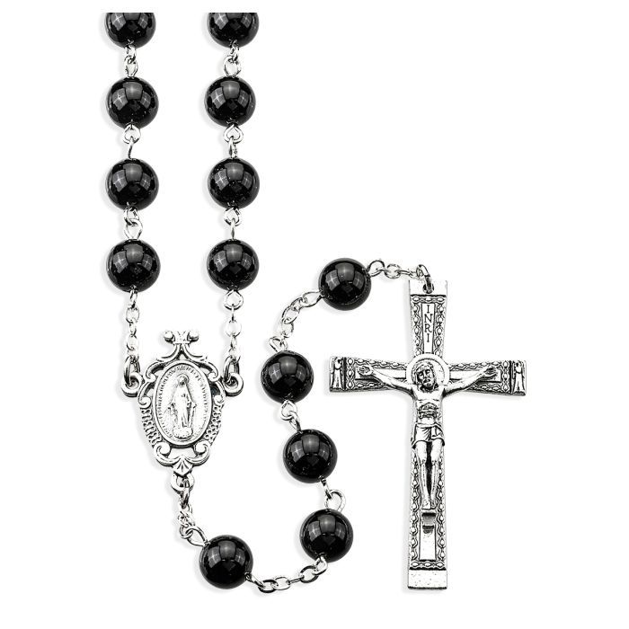 Onyx Rosary 8mm
