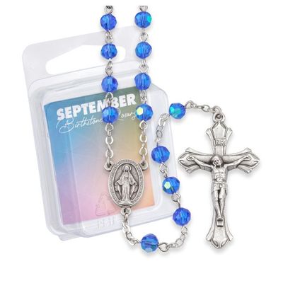 September Birthstone Rosary 6mm