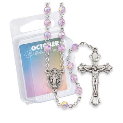 October Birthstone Rosary 6mm
