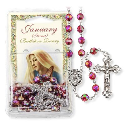 January Garnet Rosary