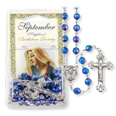 September Sapphire Rosary