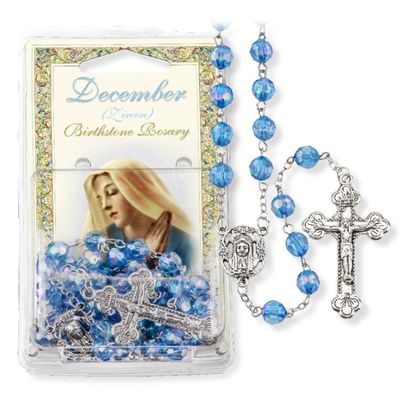 December Zircon Rosary