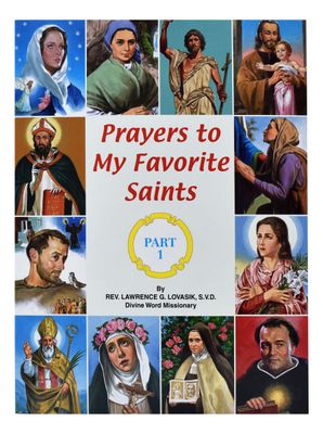 Prayers to My Favorite Saints- Part 1 Children&#39;s Picture Book